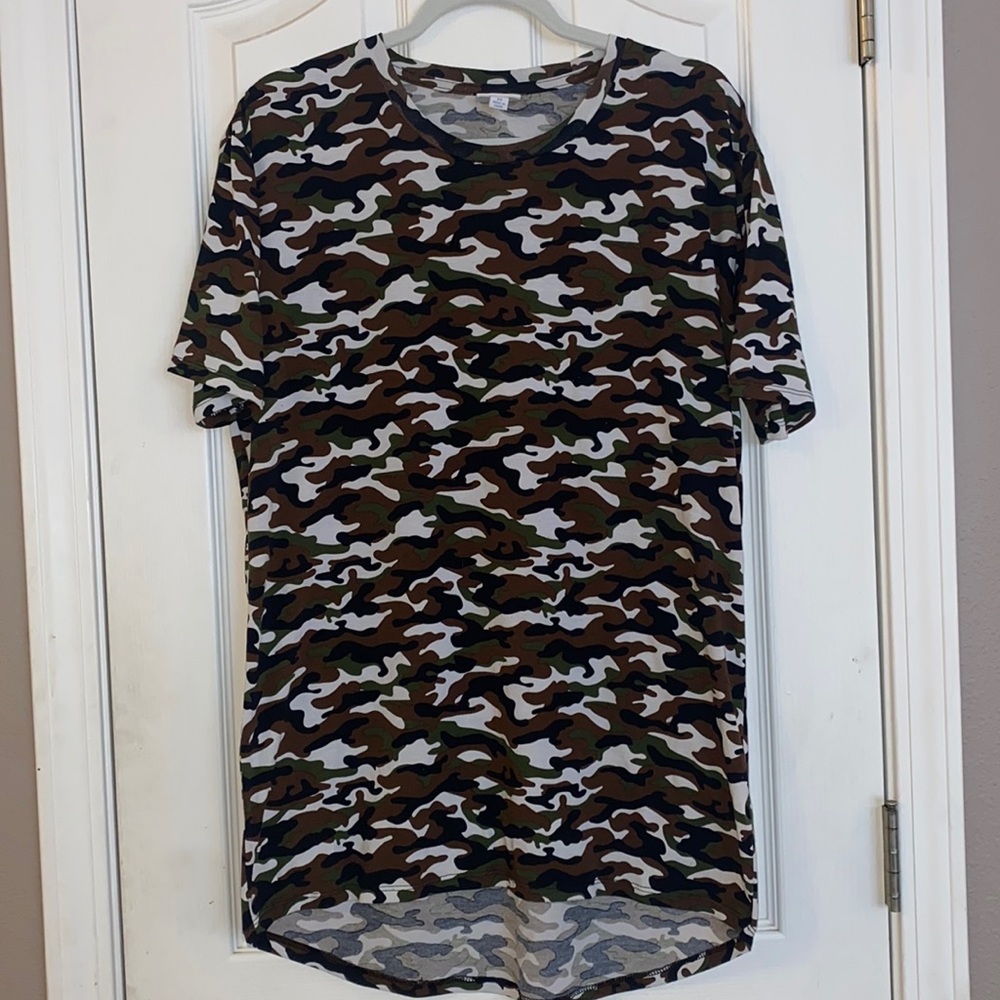 M LuLaRoe Camo Irma